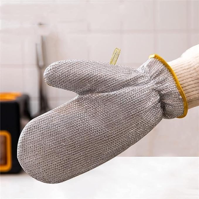 FixScrub™ – Steel wire Dishwashing Gloves (Pack of 2)