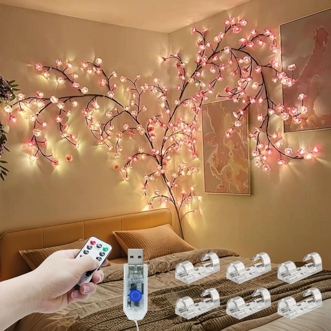 GLOWNIVERSE™ CHERRY BLOSSOM TREE BRANCH LIGHT