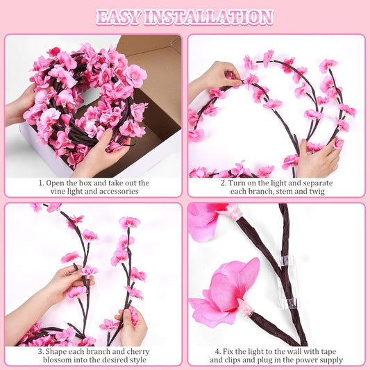 GLOWNIVERSE™ CHERRY BLOSSOM TREE BRANCH LIGHT
